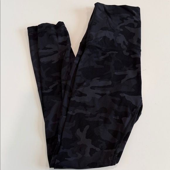 lululemon Align Black & Grey Camouflage Leggings - Picture 2 of 3